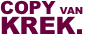 COPY VAN KREK, Nederlandse freelance copywriter